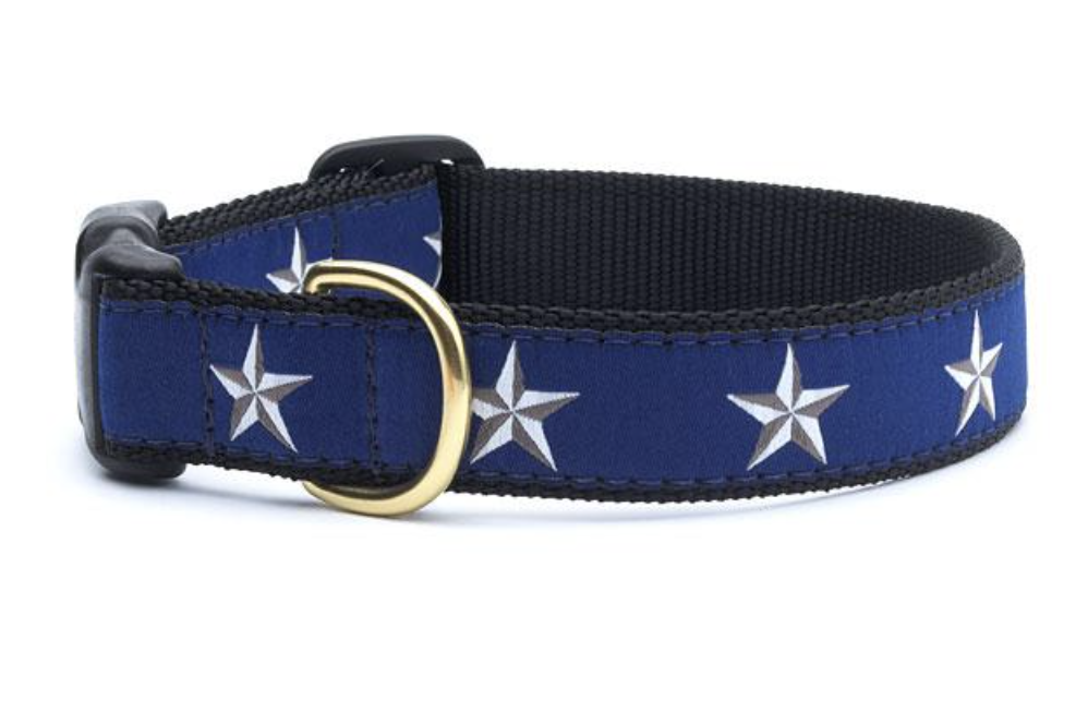 Up Country Blue Star Collar All Uptown Pup Healthy Pet Food